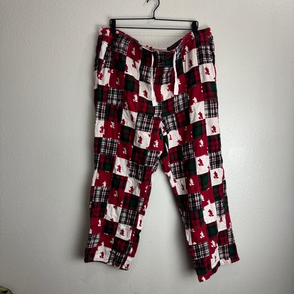 Disneyland Vintage Patch Work Pajama Pants Size XL